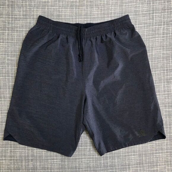 Adidas Climalite Athletic Shorts Navy Space Dye EE2991 Outdoor Men's L -SEE DESC - Picture 12 of 12